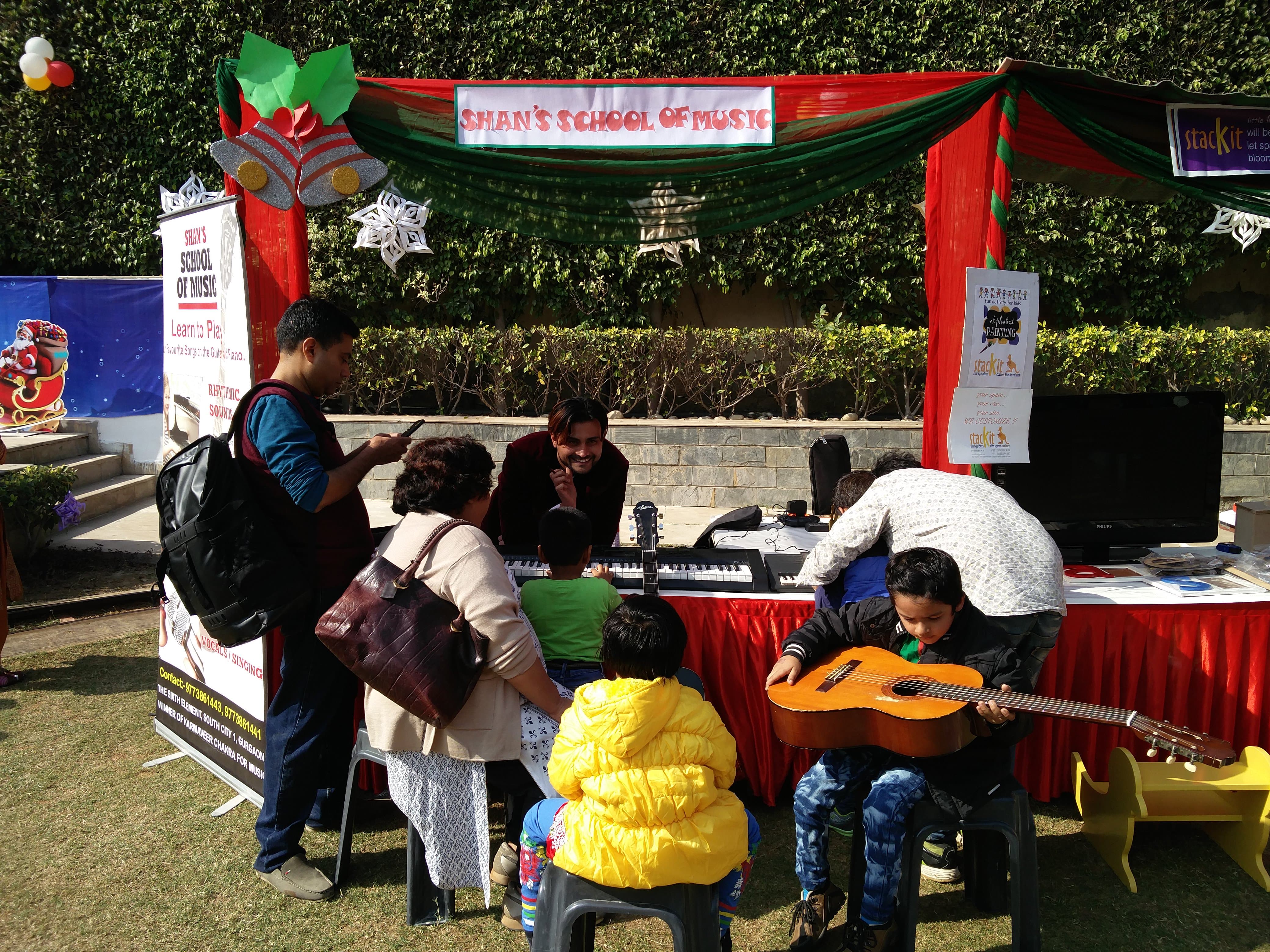 Christmas Carnival At Shan S School Of Music Shantanu Arora Shan S School Of Music
