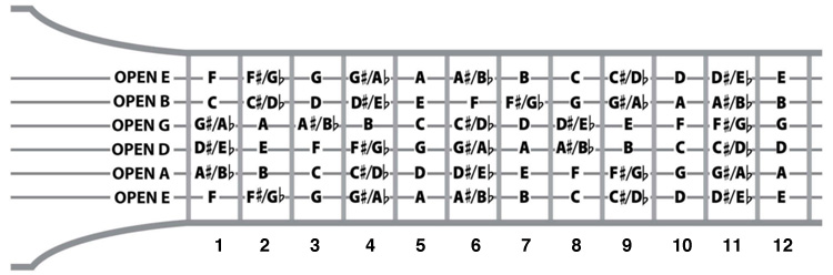 Learn Guitar Notes in 5 Minutes